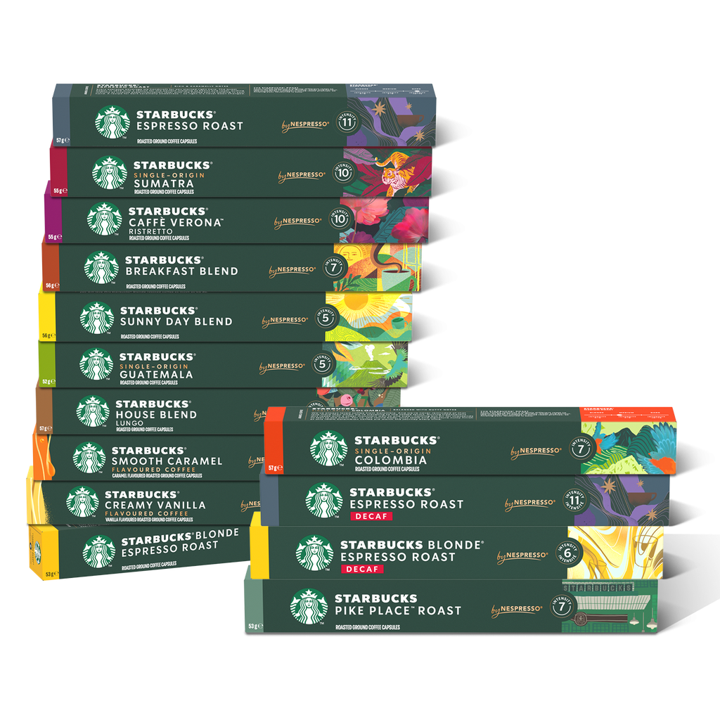 Starbucks® Nespresso Mega Bundle 14