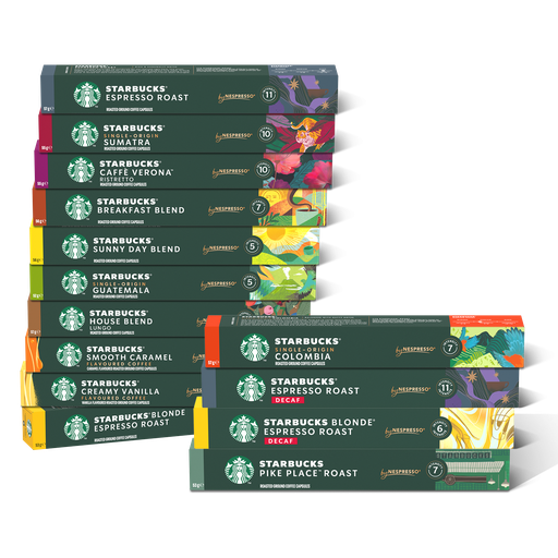 [ADZ000101] Starbucks® Nespresso Mega Bundle 14